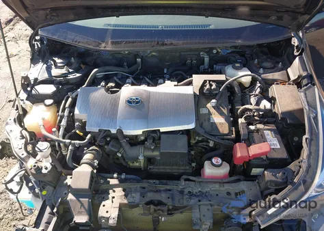 2018 Toyota Prius Four Touring from USA, damaged, VIN JTDKARFUXJ3553033